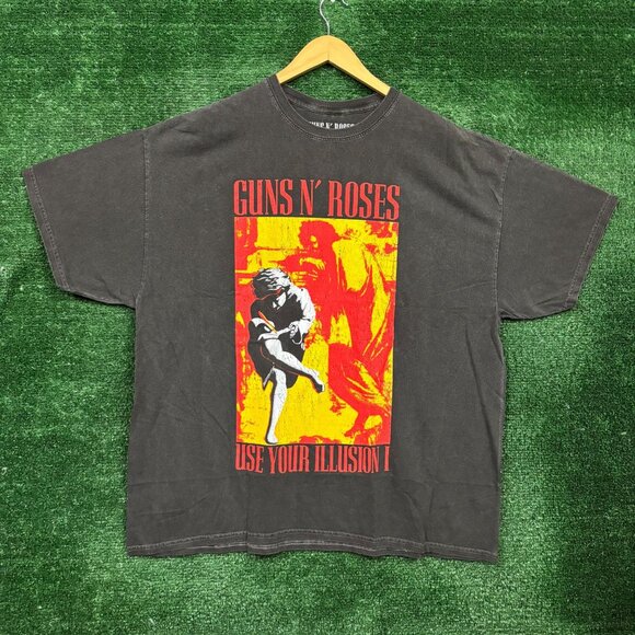 Guns N' Roses Get In The Ring Tour Rock Band Oversized T-Shirt Size Large - Picture 1 of 4